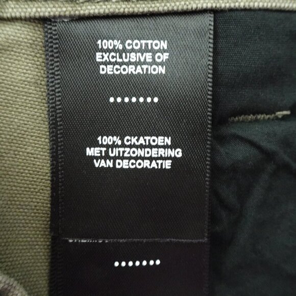 Harley Davidson Jeans Men's Size 42x32 Green Cotton Canvas - Picture 10 of 11